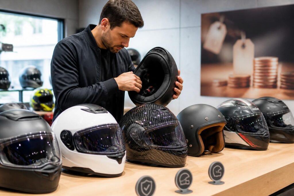 découvrez comment choisir votre casque moto en tenant compte des normes de sécurité, de votre morphologie et de votre budget pour une protection optimale et un confort adapté.