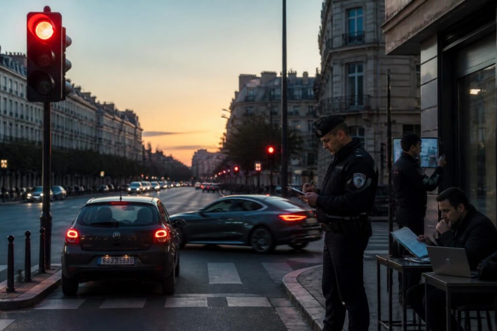 découvrez les sanctions pour avoir grillé un feu rouge : amende, retrait de points, et les recours possibles pour contester votre contravention.