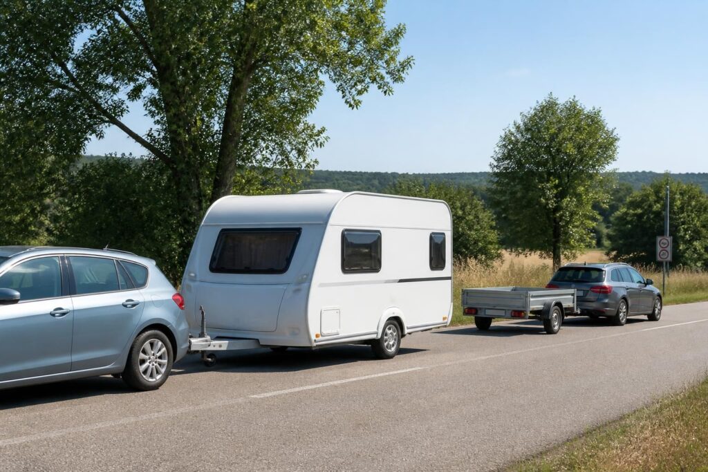découvrez quel permis de conduire est nécessaire pour tracter une caravane ou une remorque : permis b, b96 ou be, et les conditions associées.