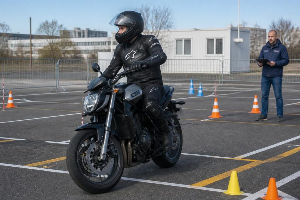 découvrez comment réussir le plateau et la circulation du permis a2 grâce à une description détaillée des épreuves essentielles pour obtenir votre moto-école.
