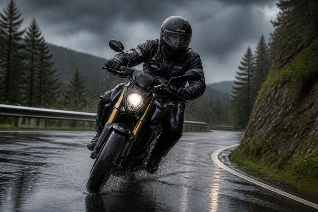 découvrez comment rouler à moto sous la pluie en toute sécurité : conseils sur les trajectoires, techniques de freinage adaptées et équipement indispensable pour affronter l'humidité.