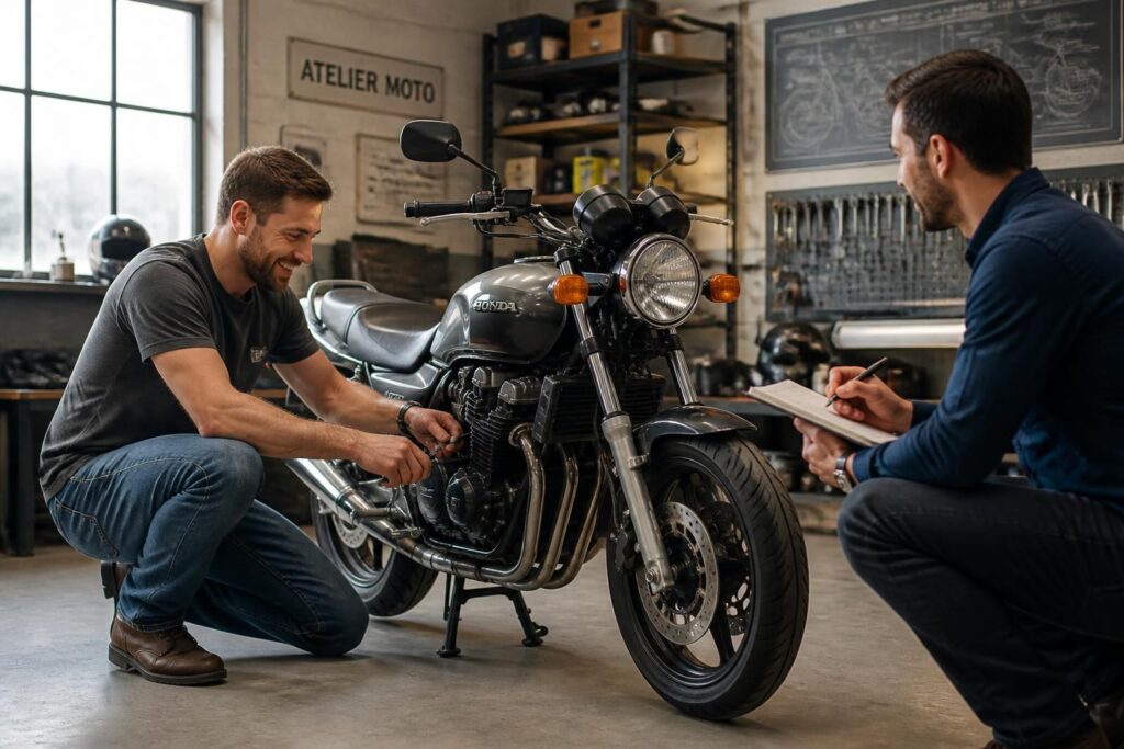 découvrez comment acheter votre première moto d'occasion en toute confiance grâce à nos conseils sur les contrôles mécaniques essentiels et les techniques de négociation efficaces.