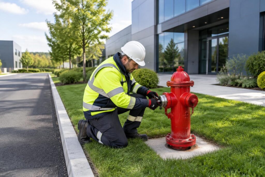 Borne incendie sur domaine privé : réglementation et entretien indispensables