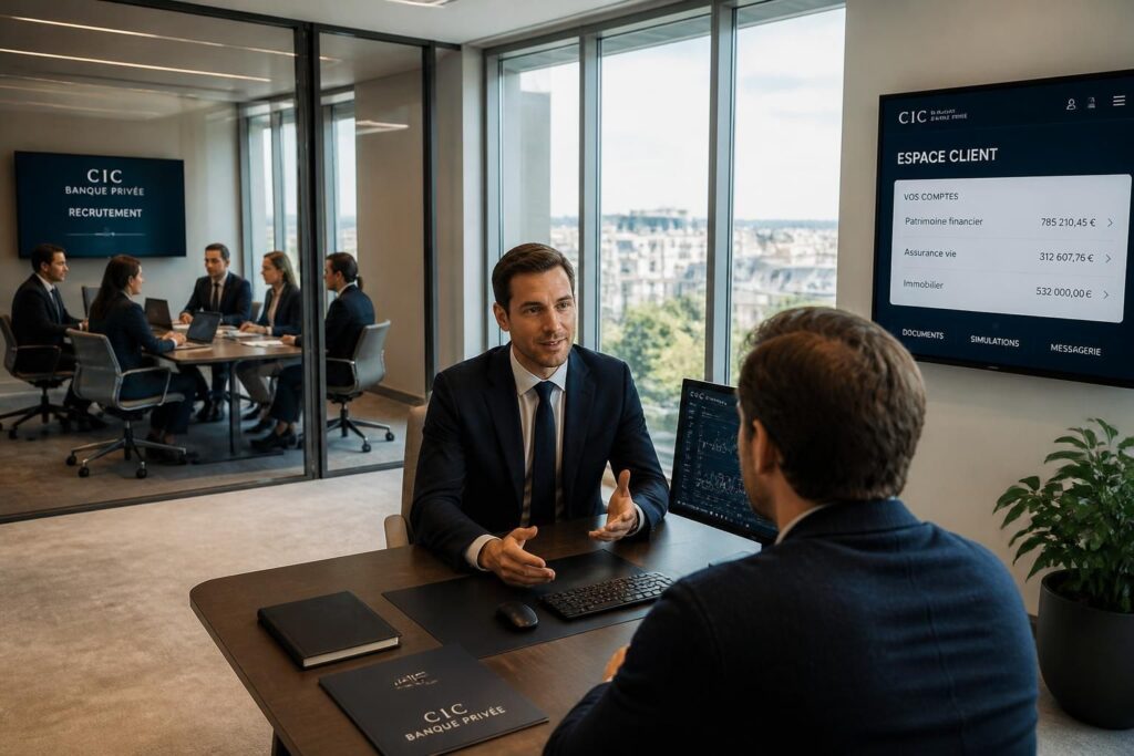 CIC Banque Privée : services, recrutement et espace client expliqués