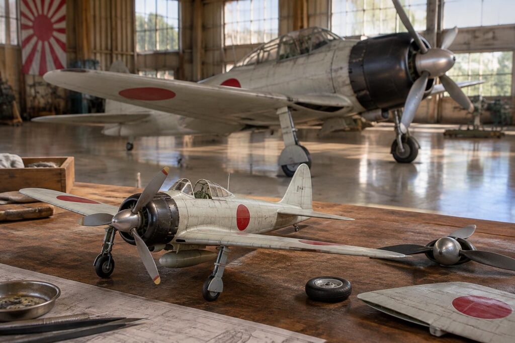 Mitsubishi Zero A6M2 : détails et modèles pour passionnés d’aviation