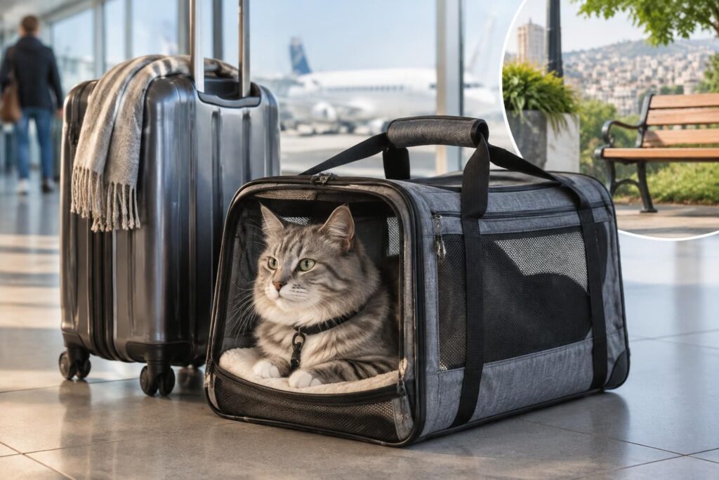 Sac de transport chat : où acheter le meilleur pour voyager en avion ou au quotidien ?