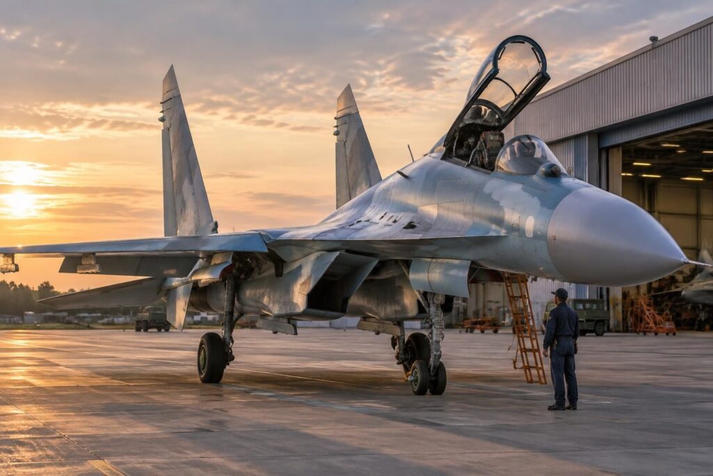 Sukhoi 27 : caractéristiques, cockpit et prix du célèbre avion de chasse
